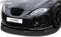 Thumbnail for LK Performance RDX Front Spoiler VARIO-X SEAT Leon 1P Facelift 2009+ with SEAT Aerodynamik-Kit Front Lip Splitter