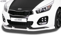 Thumbnail for LK Performance RDX Front Spoiler VARIO-X KIA Ceed, Ceed SW, Pro Ceed GT & GT-Line Typ JD (2015+) Front Lip Splitter Ceed Type JD
