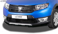 Thumbnail for LK Performance Front Spoiler VARIO-X DACIA Sandero 2 Stepway Front Lip Splitter Sandero
