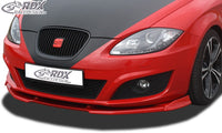 Thumbnail for LK Performance RDX Front Spoiler VARIO-X SEAT Leon 1P Facelift 2009+ (not FR, Cupra) Front Lip Splitter