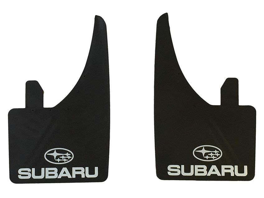 FULL SET OF 4 (FRONT & REAR) Genuine High Quality Mud Flaps Mudflaps Splash Guard Fits Various Models including WRX STI