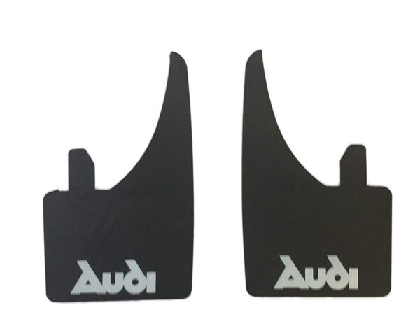 FULL SET OF 4 (FRONT & REAR) Universal Car Mudflaps Front Rear A4 A8 A6 80 100 Mud Flap Fender Splash Guard