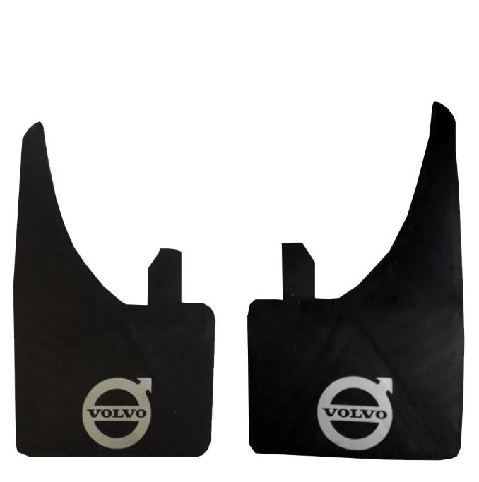 FULL SET OF 4 (FRONT & REAR) Ford Focus VOLVO Performance Logo Car Mud Flap MudFlaps Fender Splash Guard