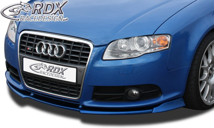 LK Performance Front Spoiler VARIO-X AUDI A4 B7 8H convertible 2005+ / S4 convertible 2005+ (S-Line- and S4-Frontbumper) Front Lip Splitter A4-B7/8E