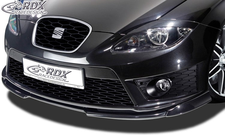 LK Performance RDX Front Spoiler VARIO-X SEAT Leon 1P Facelift 2009+ FR & Cupra Front Lip Splitter