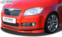 Thumbnail for LK Performance RDX Front Spoiler VARIO-X SKODA Fabia 2 Typ 5J -2010 (also for Roomster) Front Lip Splitter - LK Auto Factors