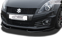 Thumbnail for LK Performance RDX Front Spoiler VARIO-X SUZUKI Swift Sport 2012+ Front Lip Splitter - LK Auto Factors