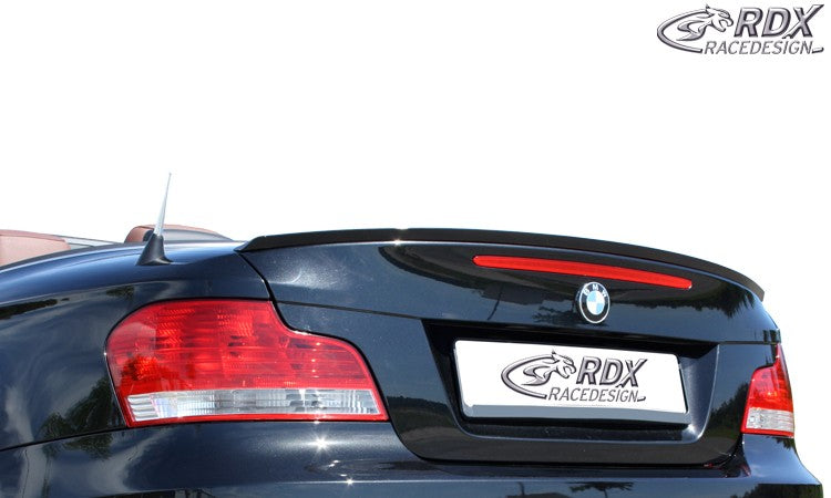 LK Performance RDX Trunk lid spoiler BMW 1-series E82 Coupe / E88 Convertible - LK Auto Factors