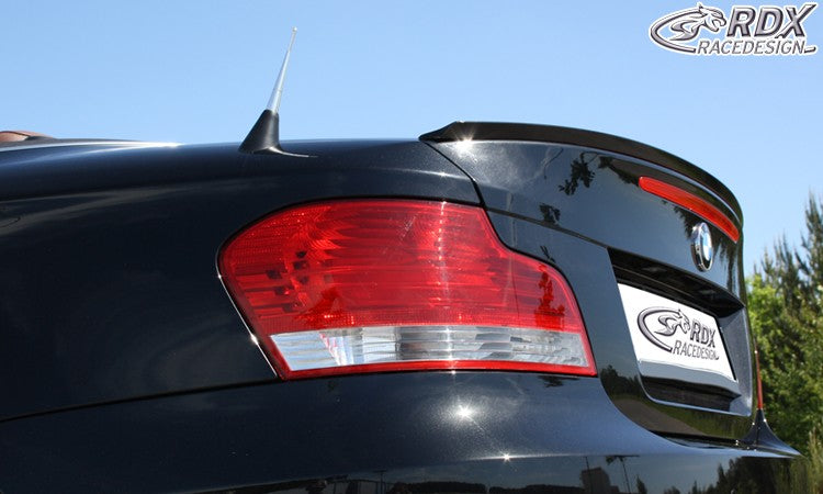 LK Performance RDX Trunk lid spoiler BMW 1-series E82 Coupe / E88 Convertible - LK Auto Factors