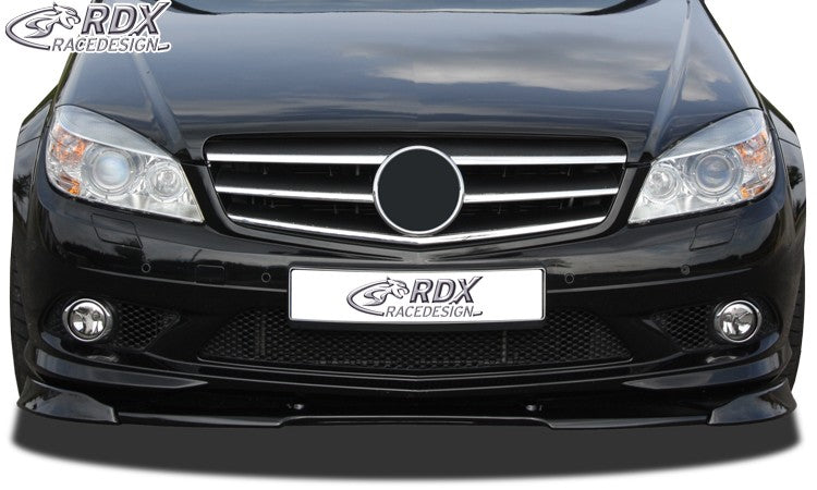 LK Performance RDX Front Spoiler VARIO-X MERCEDES C-class W204 / S204 AMG-Styling -2011 (Fit for Cars with AMG-Styling Frontbumper) Front Lip Splitter - LK Auto Factors