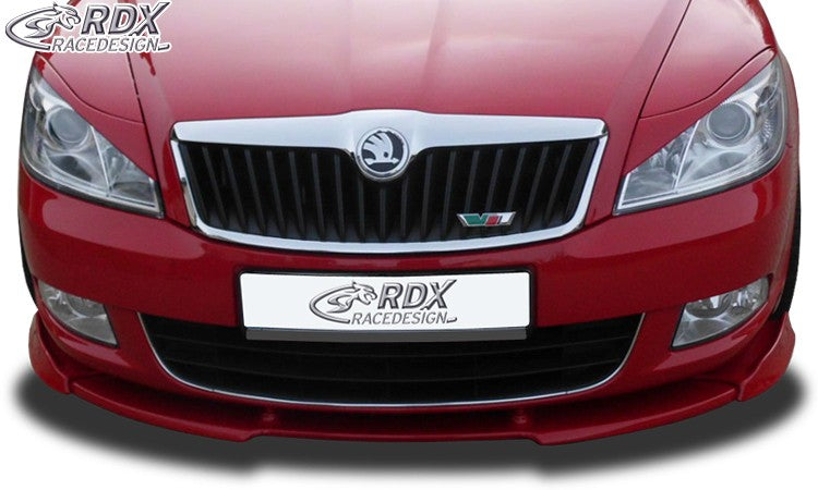 LK Performance RDX Front Spoiler VARIO-X SKODA Octavia 1Z 2 Facelift Typ 1Z 2008+ (not RS) Front Lip Splitter
