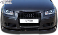 Thumbnail for LK Performance Front Spoiler VARIO-X AUDI 8P 2005-2008 (3-doors + Sportback) Front Lip Splitter A3 sportback