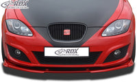 Thumbnail for LK Performance RDX Front Spoiler VARIO-X SEAT Leon 1P Facelift 2009+ (not FR, Cupra) Front Lip Splitter