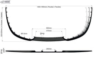 Thumbnail for LK Performance Universal Spoiler lip CUP2.0 Front Splitter A8-4H