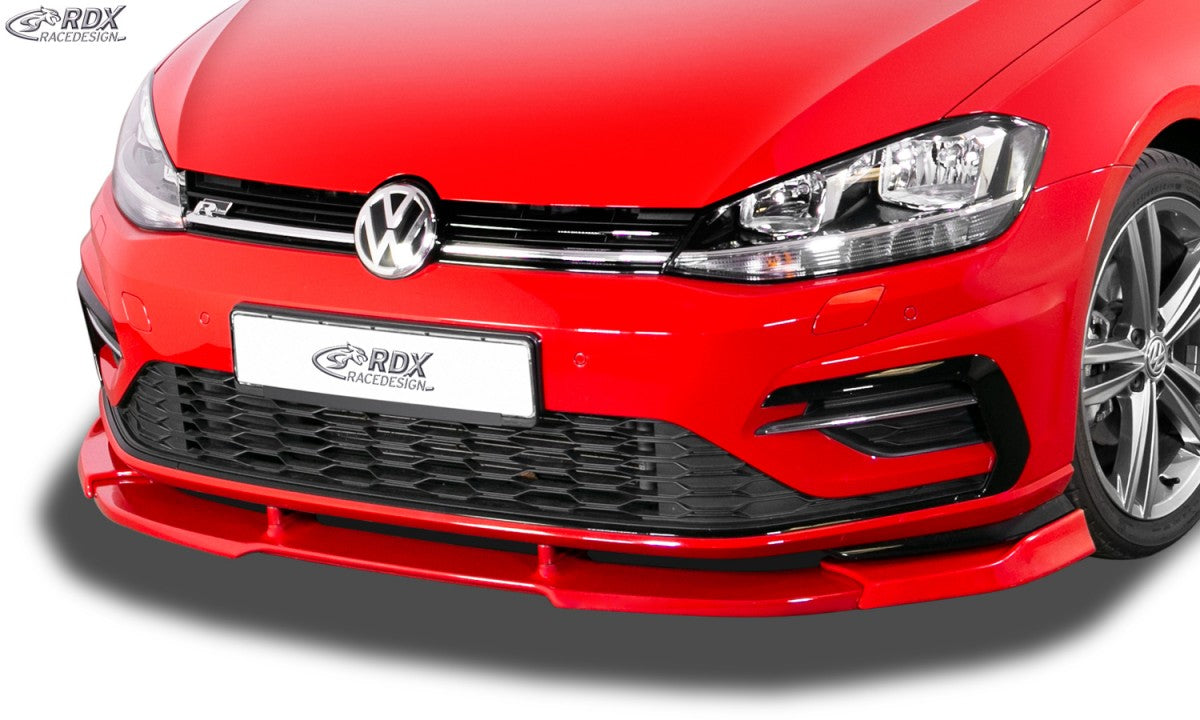 LK Performance RDX Front Spoiler VARIO-X VW Golf 7 Facelift 2017+ R-Line & R Front Lip Splitter