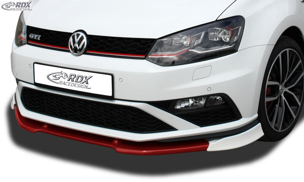 LK Performance RDX Front Spoiler VARIO-X VW Polo 6C GTI Front Lip Splitter