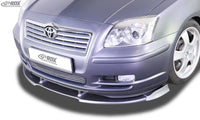 Thumbnail for LK Performance RDX Front Spoiler VARIO-X TOYOTA Avensis (T25) 2003-2006 Front Lip Splitter