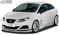 Thumbnail for LK Performance RDX Front Spoiler VARIO-X SEAT Ibiza 6J / 6P, 6J SC & 6J ST -03/2012 (not FR, Cupra, Bocanegra) Front Lip Splitter