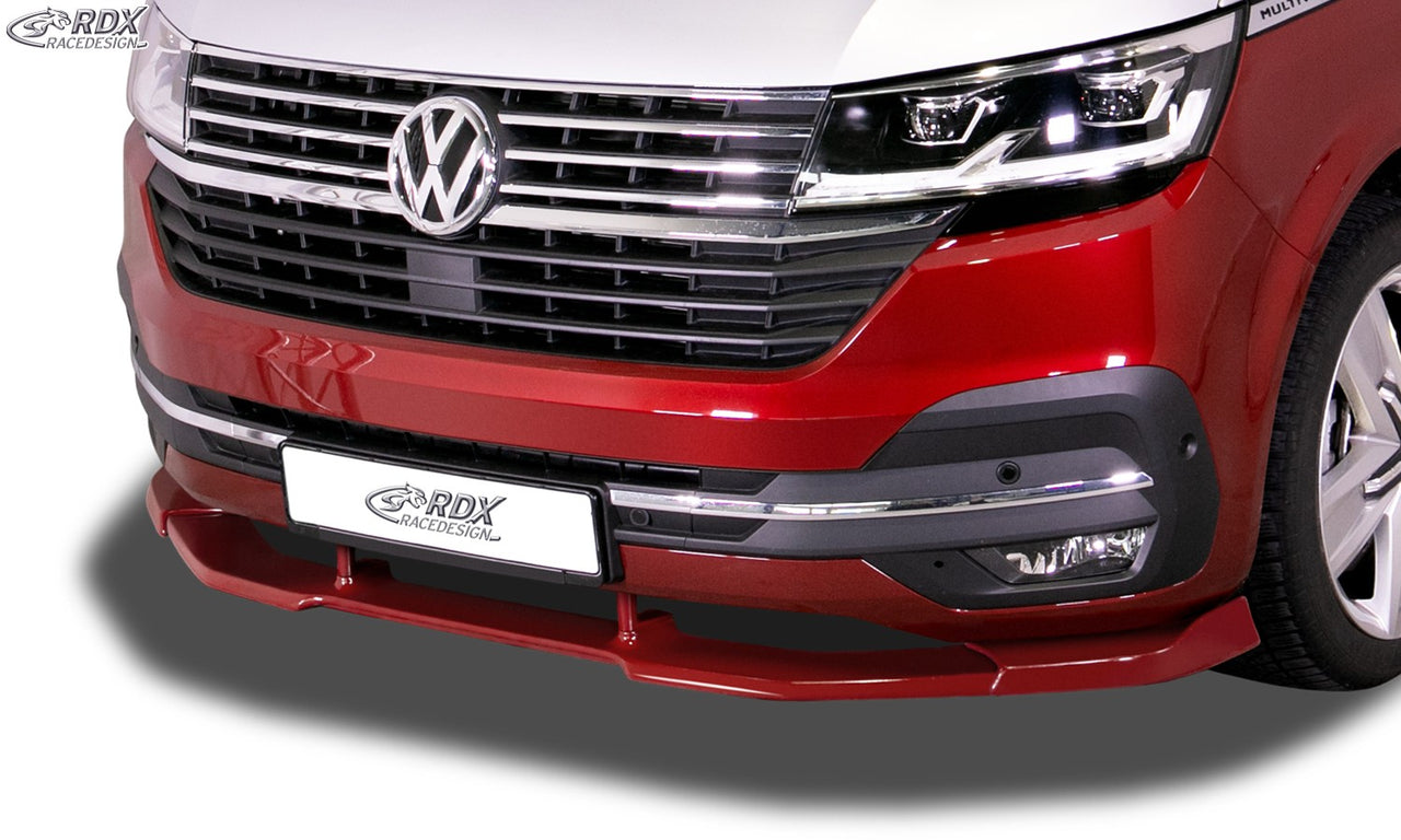 LK Performance RDX Front Spoiler VARIO-X VW T6.1 (for painted and unpainted bumper) Front Lip Splitter