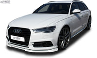 Thumbnail for LK Performance Front Spoiler VARIO-X AUDI A6 C7 (S-Line- and S6-Frontbumper) Front Lip Splitter A6-4G