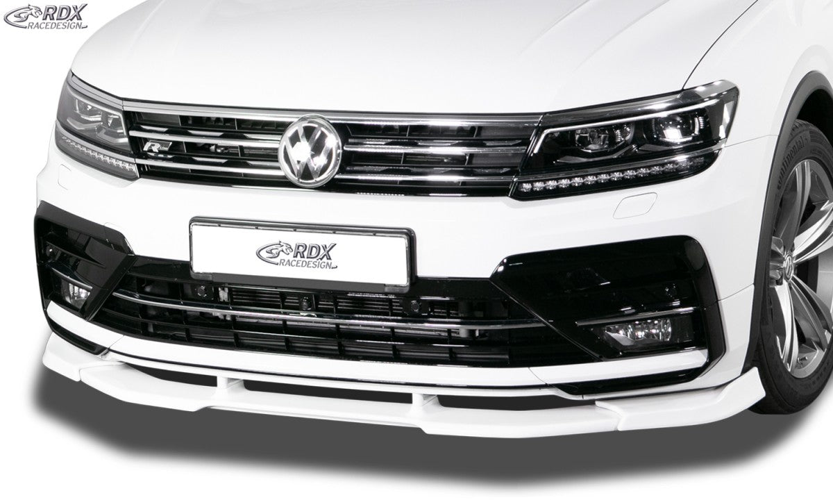 LK Performance RDX Front Spoiler VARIO-X VW Tiguan (2016+) R-Line Front Lip Splitter