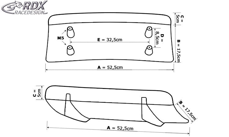 LK Performance Rear Diffusor U-Diff Universal CITROEN C4 | Automotive,car accessories,Car Parts,CITROEN C4,rear diffusor