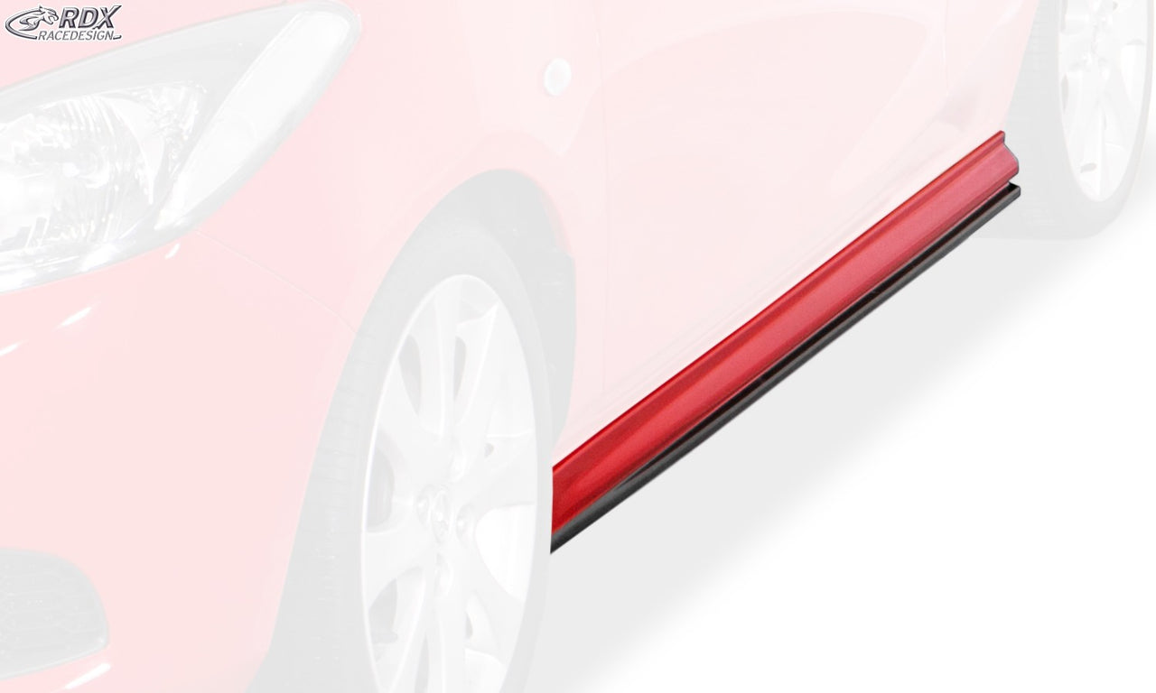 LK Performance RDX Sideskirts MAZDA 2 (DE) 2007-2014 "Edition" MAZDA 2 | Automotive,body kit,bodykit,car accessories,Car Parts,diffuser,front,front lip,MAZDA 2,rear,side skirt,side skirts,sideskirt,Sideskirts,splitter,spoiler