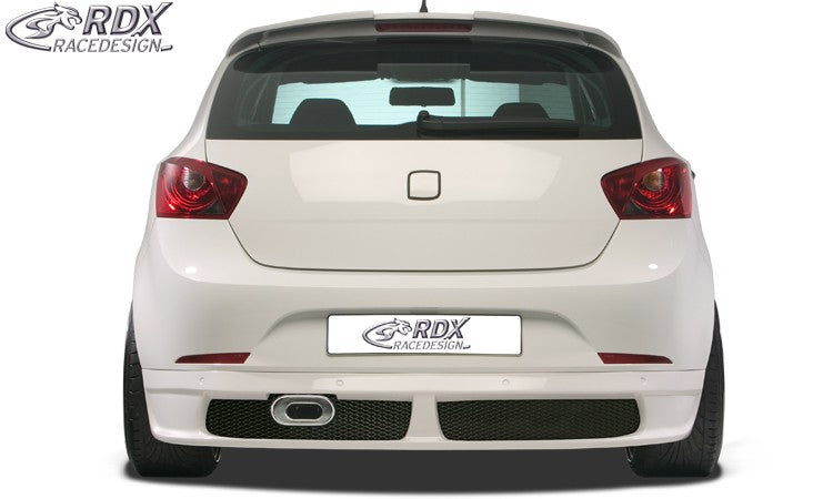 LK Performance RDX rear bumper extension SEAT Ibiza 6J / 6P (4/5-doors, -03/2012)