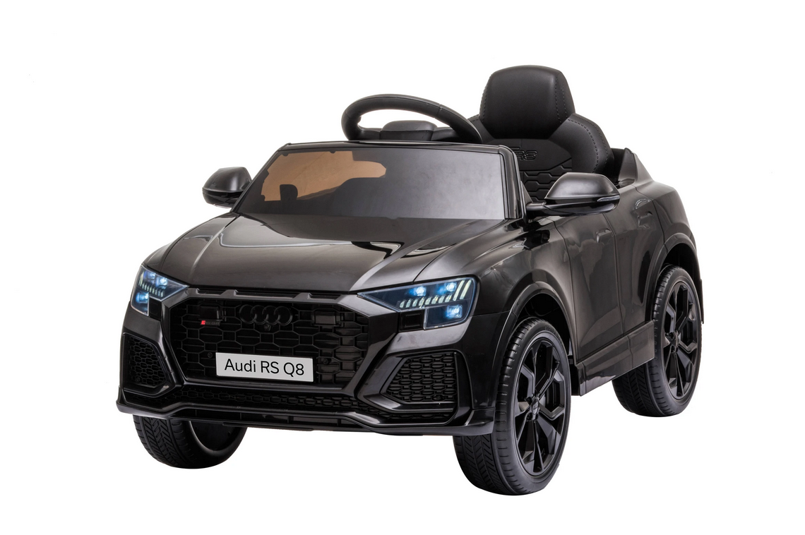 AUDI Q8 RS Licensed 4x4 Kids Electric Ride On Car with Remote Control LED Lights and Music