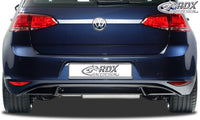 Thumbnail for LK Performance RDX rear bumper extension VW Golf 7 center part