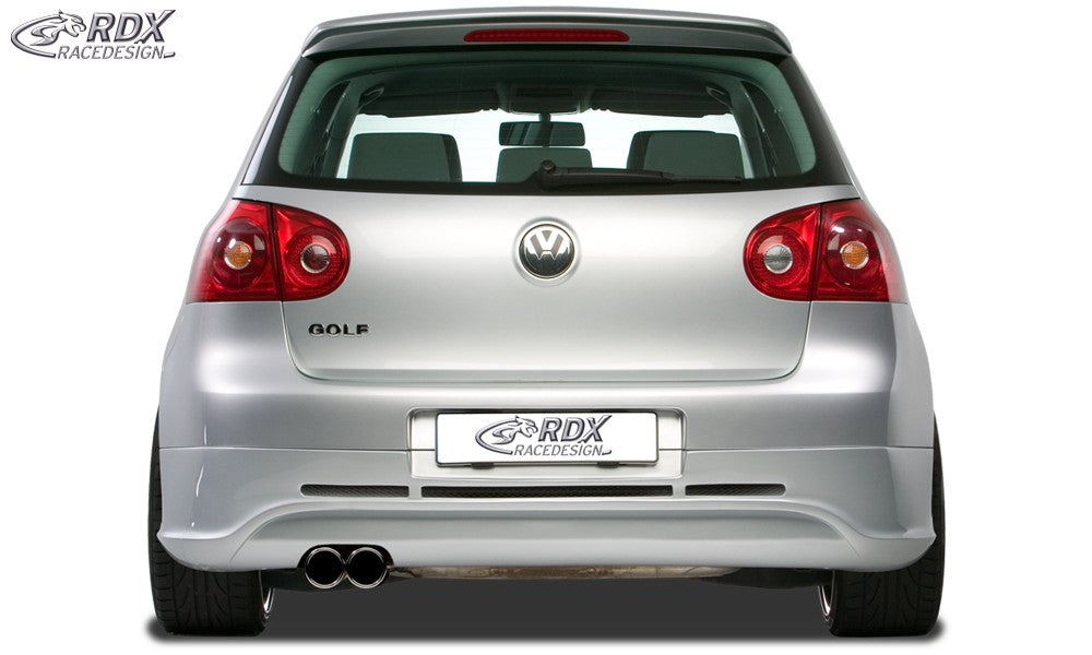 LK Performance RDX rear bumper extension VW Golf 5 "GTI/R-Five" with exhaust hole left