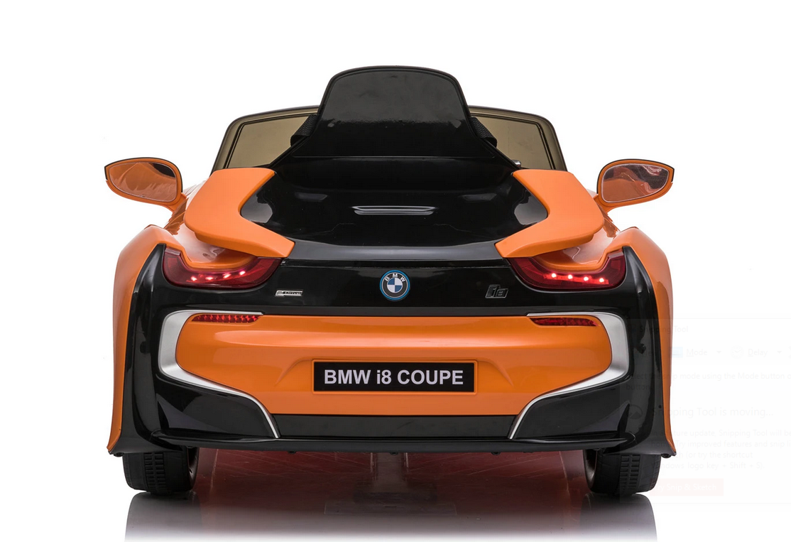 BMW i8 Licensed 12V Two Motors Battery Powered Electric Ride On Toy Car
