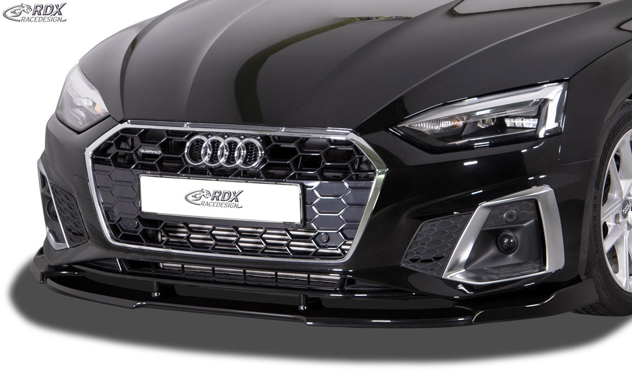 Front Spoiler VARIO-X for AUDI A5 S-Line / S5 (F5, 2020+) (Coupe + Cabrio + Sportback) Front Lip Splitter