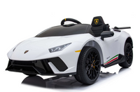 Thumbnail for 12V Lamborghini Huracán Licensed Battery Powered Kids Electric Ride On
