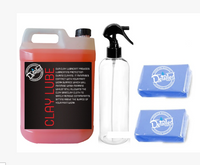 Thumbnail for Clay Bar Kit- 5 Litre Lube - Spray Bottle - 2x100g Clay Bars