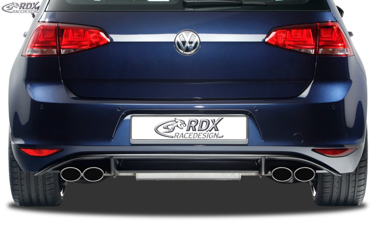 LK Performance RDX rear bumper extension VW Golf 7 "R-Look" center part