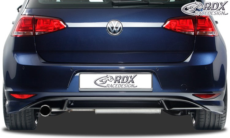 LK Performance RDX rear bumper extension VW Golf 7 side parts