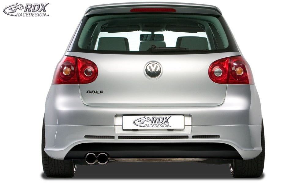 LK Performance RDX rear bumper extension VW Golf 5 "GTI/R-Five" with exhaust hole left