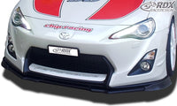 Thumbnail for LK Performance RDX Front Spoiler VARIO-X TOYOTA GT86 (Fit for Cars with Aero-Kit / Aero-Frontbumper) Front Lip Splitter - LK Auto Factors