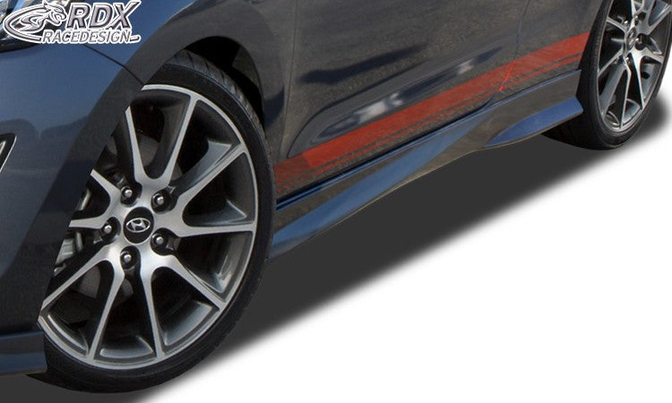 LK Performance RDX Sideskirts HYUNDAI i30 Coupe 2013+ "Turbo" - LK Auto Factors
