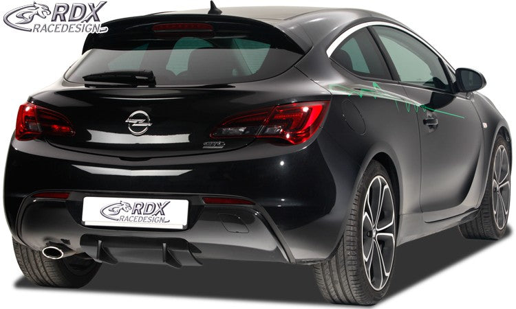 LK Performance RDX Rear Diffusor U-Diff Opel Astra J GTC (also for OPC