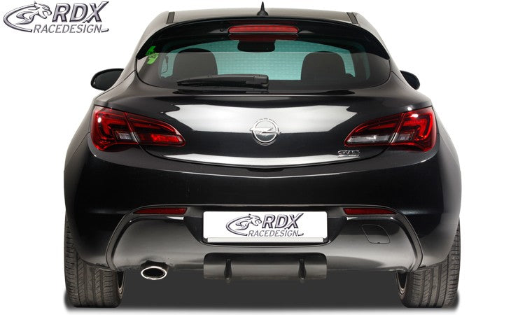 LK Performance RDX Rear Diffusor U-Diff Opel Astra J GTC (also for OPC-Line) - LK Auto Factors
