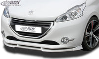 Thumbnail for LK Performance RDX Front Spoiler VARIO-X PEUGEOT 208 Front Lip Splitter - LK Auto Factors