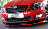Thumbnail for LK Performance RDX Front Spoiler VARIO-X SKODA Fabia 2 Typ 5J 2010+ Monte Carlo Front Lip Splitter - LK Auto Factors