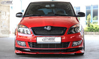 Thumbnail for LK Performance RDX Front Spoiler VARIO-X SKODA Fabia 2 Typ 5J 2010+ Monte Carlo Front Lip Splitter - LK Auto Factors