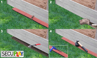 Thumbnail for LK Performance SECUPLAY rubber mowing edge / lawn edging 100x10x3.6cm