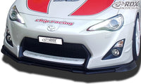 Thumbnail for LK Performance RDX Front Spoiler VARIO-X TOYOTA GT86 (Fit for Cars with Aero-Kit / Aero-Frontbumper) Front Lip Splitter