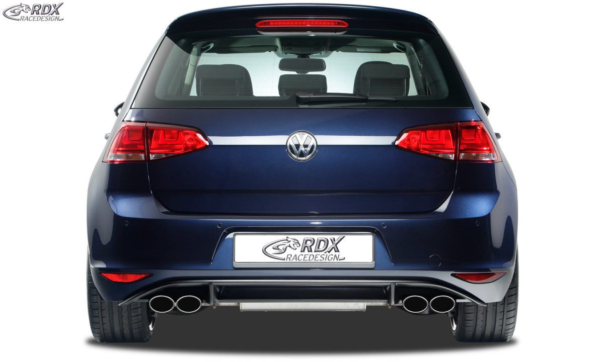 LK Performance RDX rear bumper extension VW Golf 7 "R-Look" center part