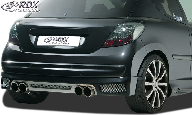 LK Performance RDX rear bumper extension PEUGEOT 207 / 207CC - LK Auto Factors
