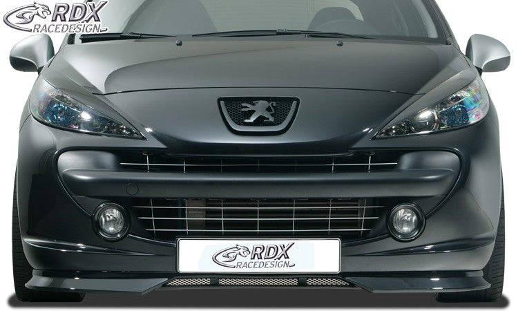 LK Performance RDX Front Spoiler PEUGEOT 207 / 207CC -2009 - LK Auto Factors